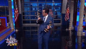 Stephen Colbert Emmys GIF by The Late Show With Stephen Colbert
