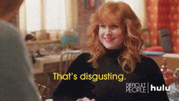 disgusting difficult people GIF by HULU
