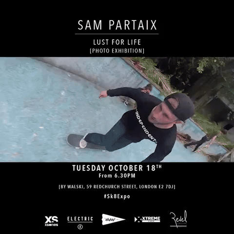 xtremevideo skate skateboard sam partaix xtreme video GIF