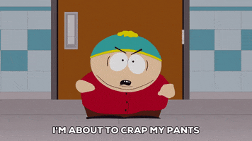 eric cartman poop GIF by South Park 