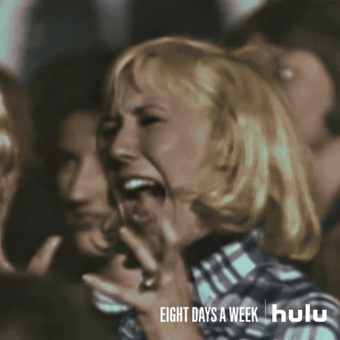 excited the beatles GIF by HULU