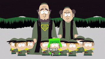 rabbi kyle broflvski GIF by South Park
