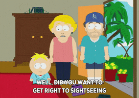 butters scotch talking GIF by South Park 
