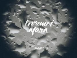binescris animation typography vintage rain GIF
