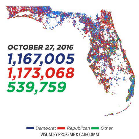 philammann florida voting Sticker