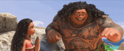the rock animation GIF by Moana