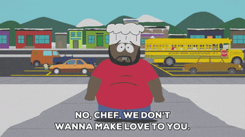 school bus chef GIF by South Park 