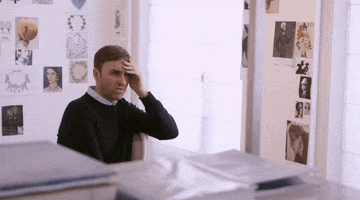 Stressed Raf Simons GIF by Dior and I