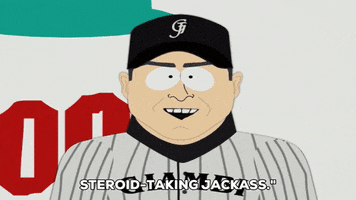 Baseball Jackass GIF by South Park