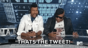 Key And Peele Thats The Tweet GIF by 2020 MTV Video Music Awards