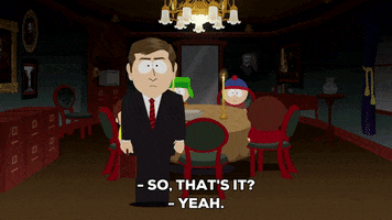 stan marsh table GIF by South Park 