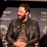 mark paul gosselaar laughing GIF by The Paley Center for Media