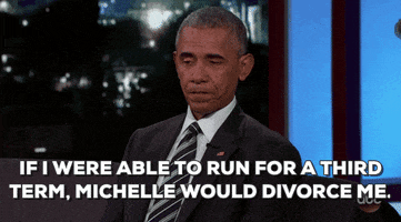 Barack Obama Divorce GIF by Obama