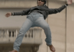 bannergurus volkswagen bannergurus man falls interactive banner GIF