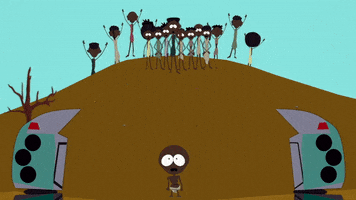 arriving starvin' marvin GIF by South Park 