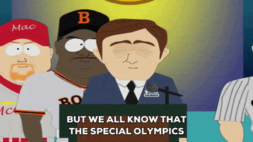 special olympics steroids GIF by South Park 