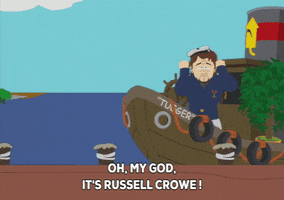 angry russel crowe GIF by South Park
