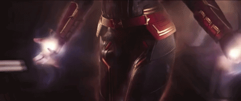 Captain Marvel Super Saiyan GIF