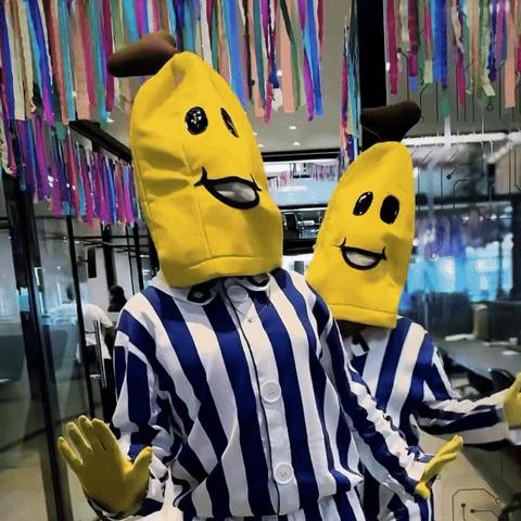 Happy Banana GIF by Solução Network