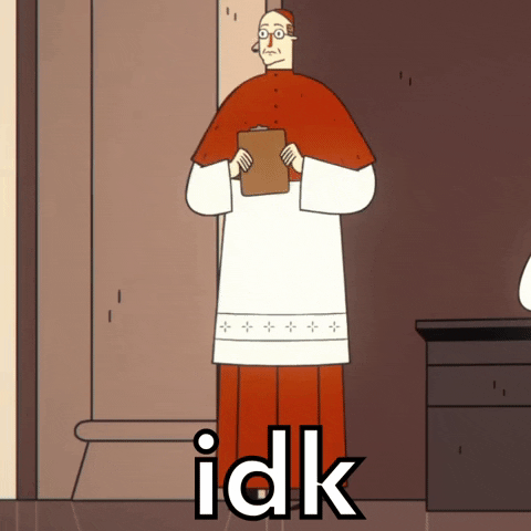 surprised i don't know GIF by Cartoon Hangover