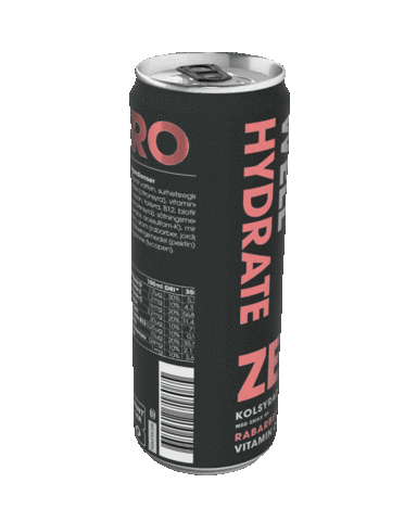 Bottle Hydrate Sticker by Vitamin Well AB