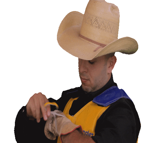 Rodeo Wrangler Sticker by Cuernos Chuecos Oficial