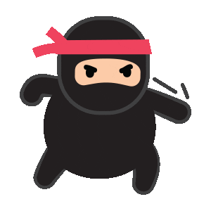 ninja disappear gif