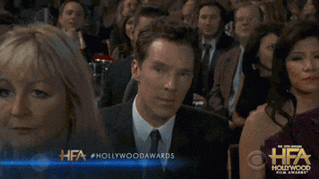 Benedict Cumberbatch Listening GIF by HOLLYWOOD FILM AWARDS