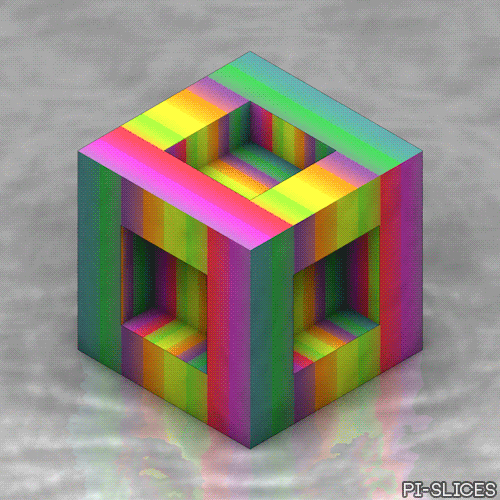 loop rainbow GIF by Pi-Slices
