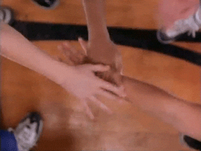 huddle up go team GIF by MANGOTEETH