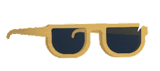 Sticker Sunglasses Sticker by Guy Trefler
