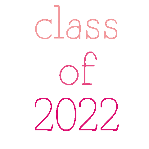 Pink Graduation Sticker