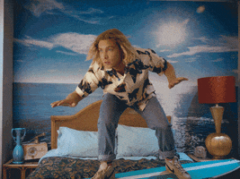 music video bed GIF