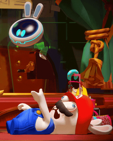Im Ok Knock Out GIF by Mario + Rabbids