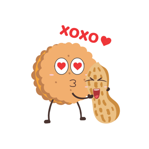 Xoxo Love Sticker by Julie's Biscuits