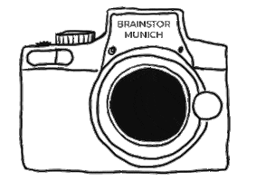 Video Shooting Sticker by brainstormunich meida