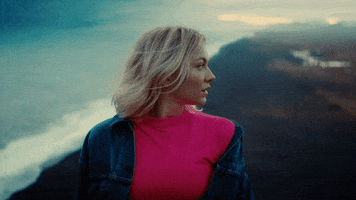 pink beach GIF by Astrid_S