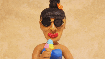 ice cream animation GIF by Trent Shy Claymations