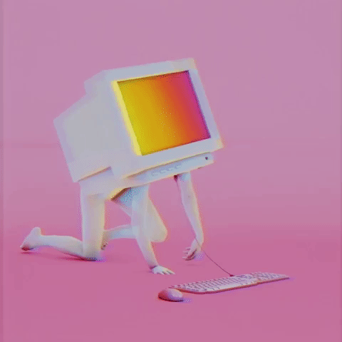 crawling computer GIF by fiono