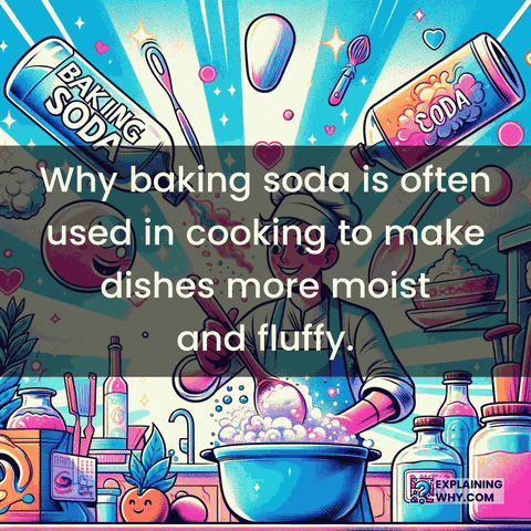 Baking Soda Cooking GIF by ExplainingWhy.com
