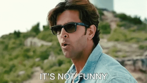 Not Funny Bollywood GIF by Hrithik Roshan - Find & Share on GIPHY