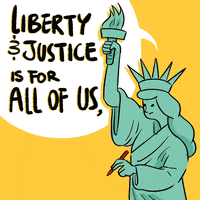 Statue Of Liberty Protest GIF by Creative Courage