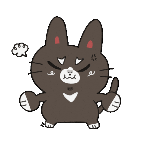 Angry Man Sticker