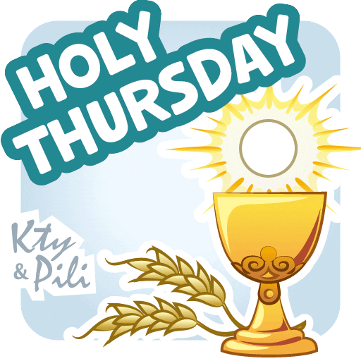 Holy Thursday Easter GIF by Kty&Pili