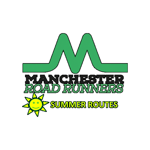 Summer Running Sticker by MancRoadRunners