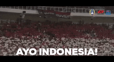 indonesia supporter GIF by PSSI