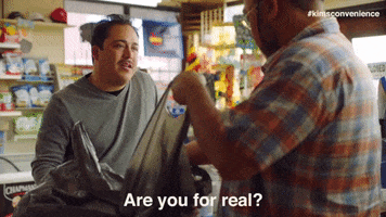 are you kidding no way GIF by Kim's Convenience