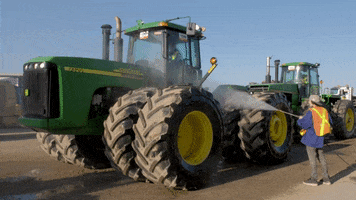 John Deere Cleaning GIF by Ritchie Bros.
