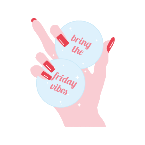 Friday Hand Sticker by InTheStyle