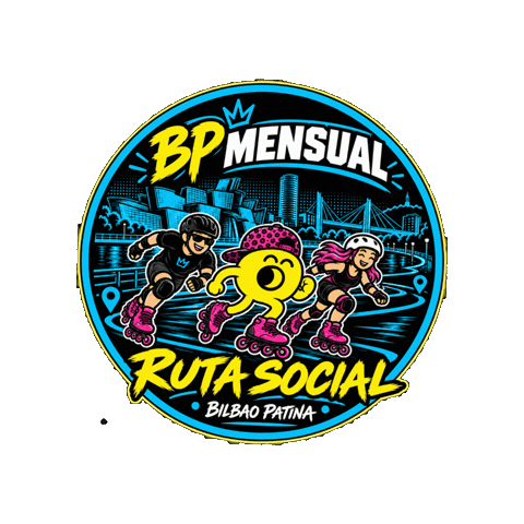 Bpmensual Sticker by Bilbao Patina